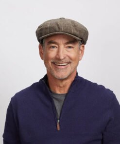 Argo Mens 8 Panel Newsboy Cap S