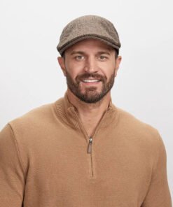 Mikey Mens Newsboy Flat Cap