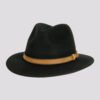 Moab Mens Crushable Wool Felt Safari Hat with Leather Band